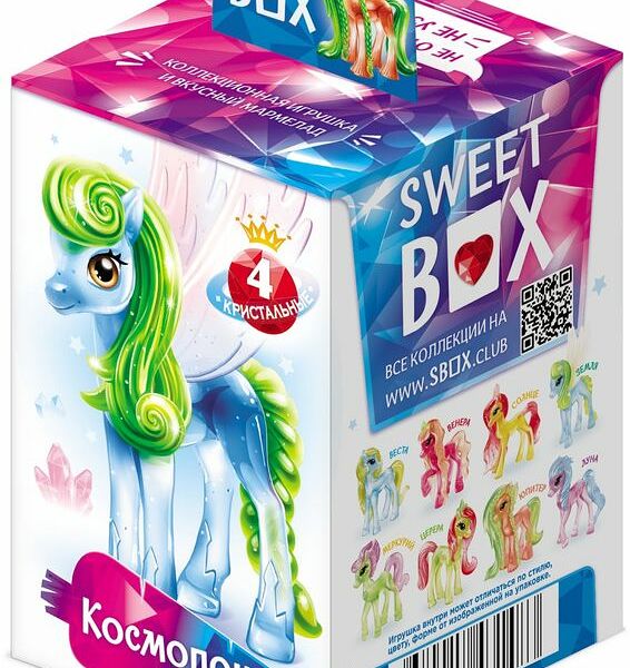 Набор мармелада Sweet Box жевательный в ассортименте, 10г + подарок