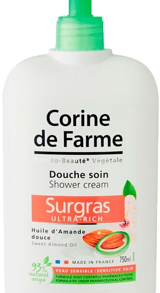 Гель для душа Corine de Farme Сладкий Миндаль Очищающий 750мл