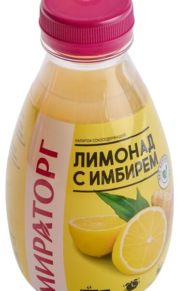 Лимонад Мираторг с имбирем 370мл
