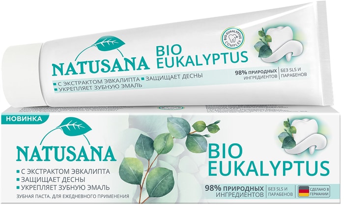 

Зубная паста Natusana Bio Eucalyptus 100 мл