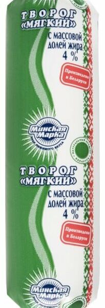 Творог Минская марка мягкий 4%