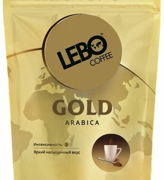 Кофе растворимый LEBO Gold сублимированный