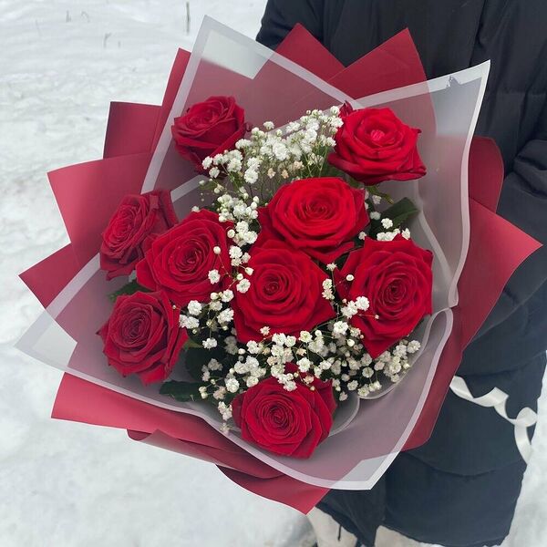 Любимой - 9 роз