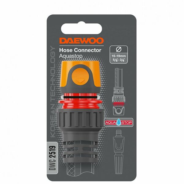 Коннектор для шланга Daewoo DWC 2519 15-19 мм (5/8