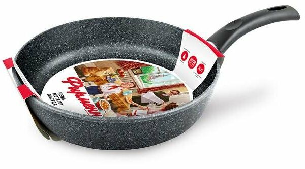 Сковорода Литая Московская, 28 см ТМ Нева Металл Посуда