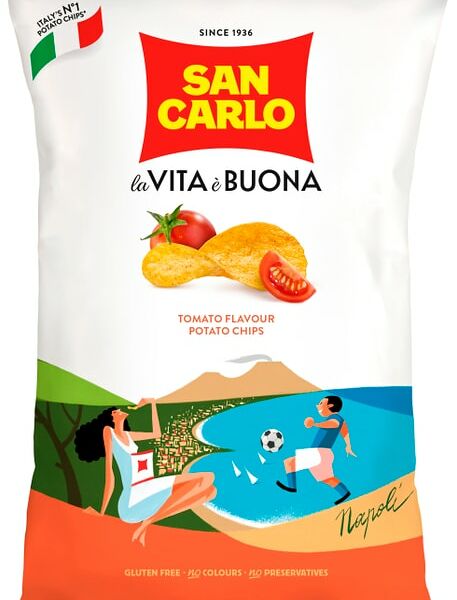 Чипсы San Carlo Piu Gusto Томат 150г
