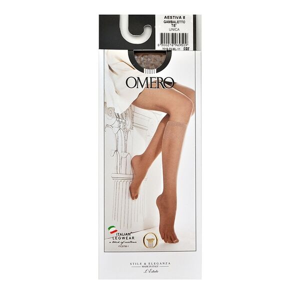 Гольфы Omero aestiva цвет te 8 den 2 пары Италия