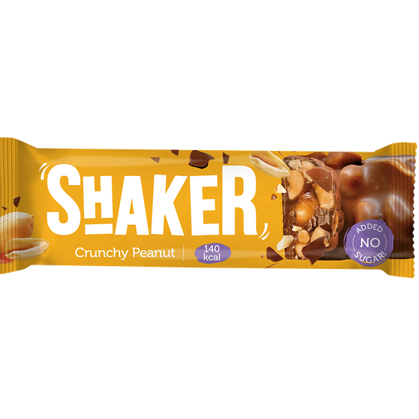 Батончик протеиновый FitnesSHOCK Shaker глазированный Арахис