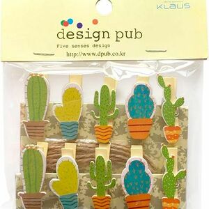 Набор декоративных прищепок Design Pub в ассортименте 10шт.