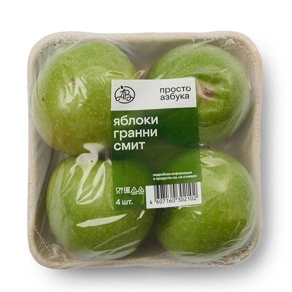 Яблоки Гренни Смит 4 шт Просто Азбука