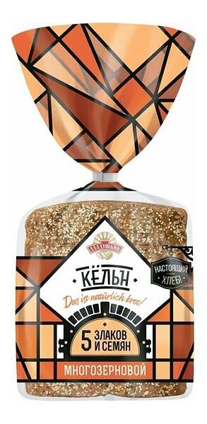 Хлеб Аладушкин Кёльн многозерновой в нарезке с кунжутом и семенами льна