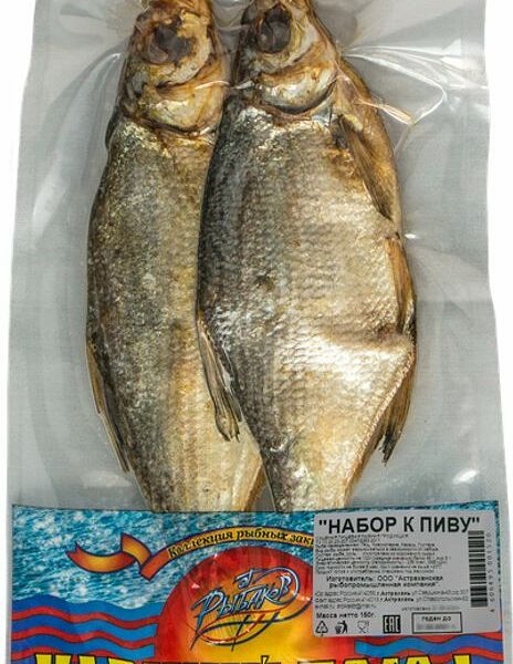 Набор Царский посол От Рыбаков рыба к пиву сушеная нерезанная