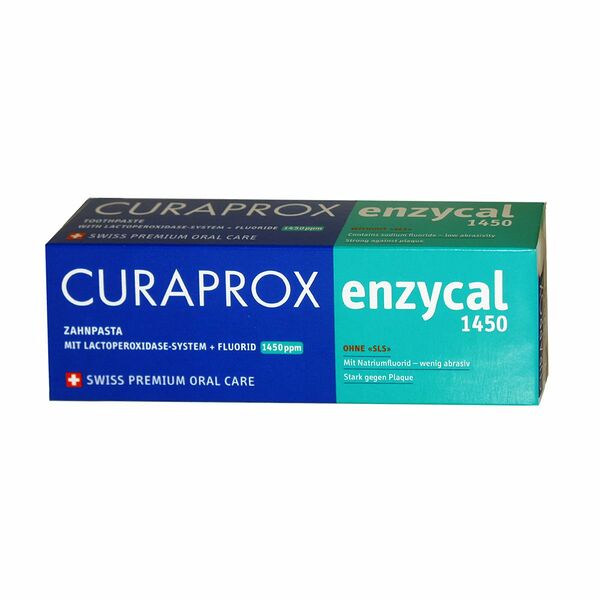 Зубная паста Curaprox Enzycal 1450 75 мл