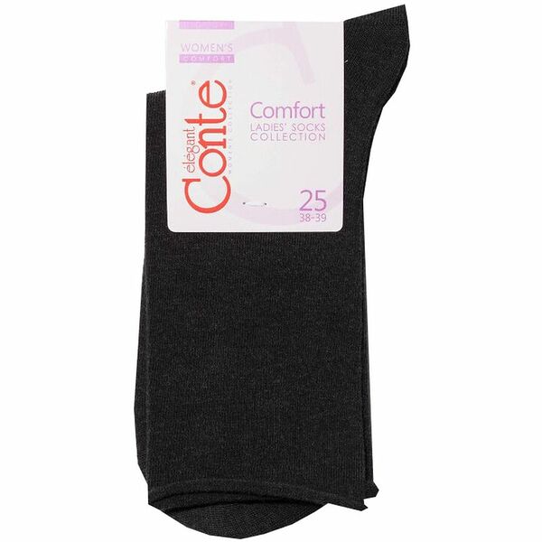 Носки Conte Elegant Comfort женские графит р.25 19С-101СП