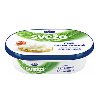 Сыр творожный Савушкин Sveza сливочный 60%, 150г