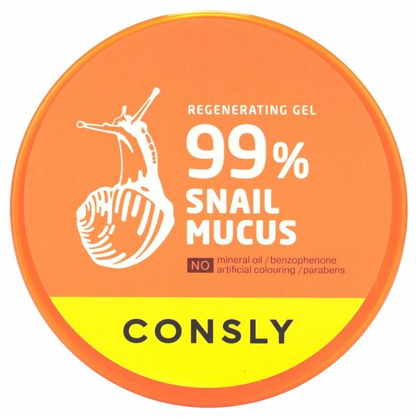 Гель Consly (Консли) для тела Snail мucus (Снейл муцис )с муцином улитки, 300 мл