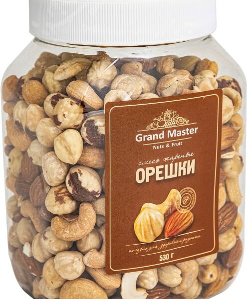 Орехи Grand Master жареный 530г