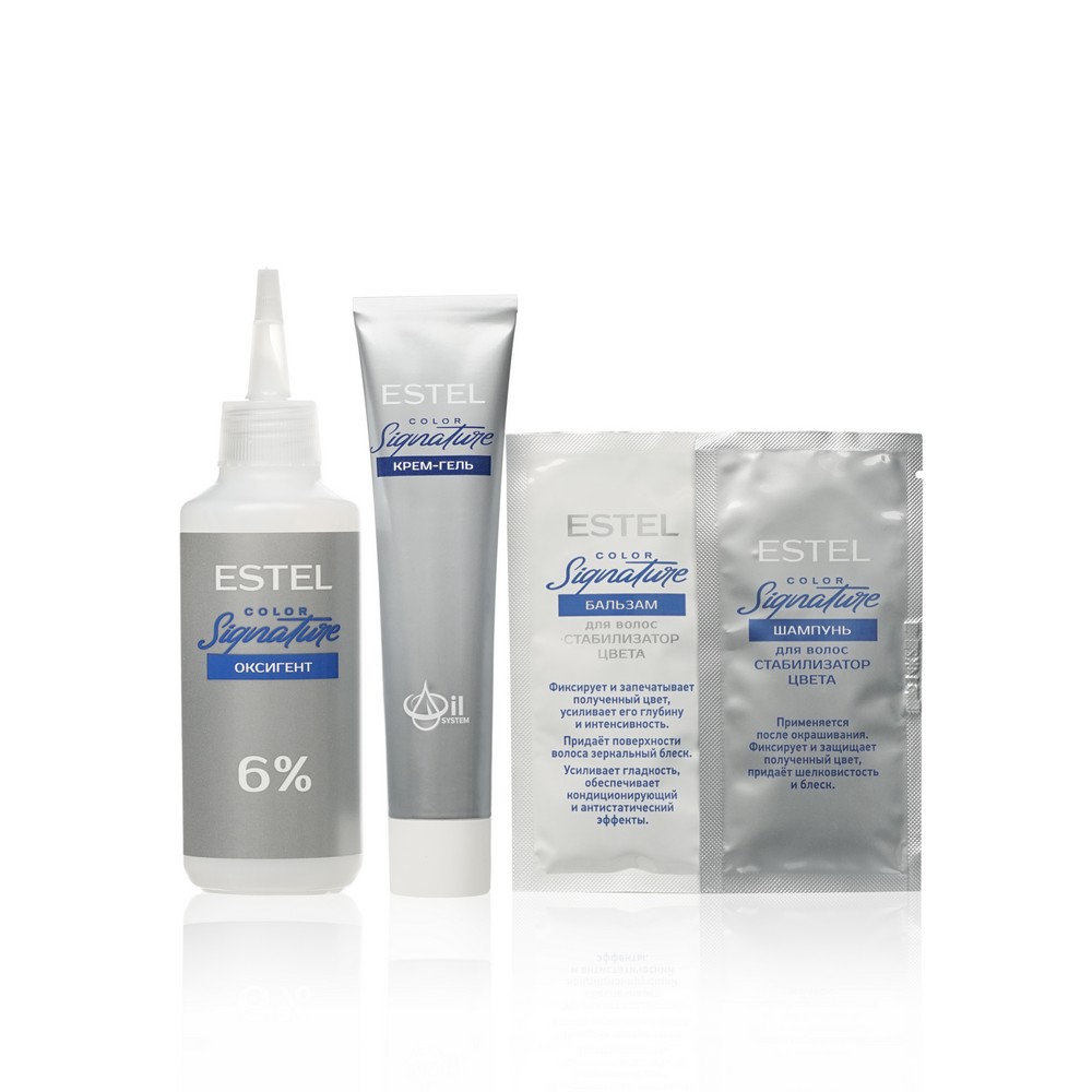 

Стойкая краска для волос Estel Color Signature т.8/7 Ваниль 145 мл