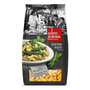 Макаронные изделия Gusto Di Roma Chiffari Rigati Рожки из твёрдых сортов в Магнит со скидкой –23%