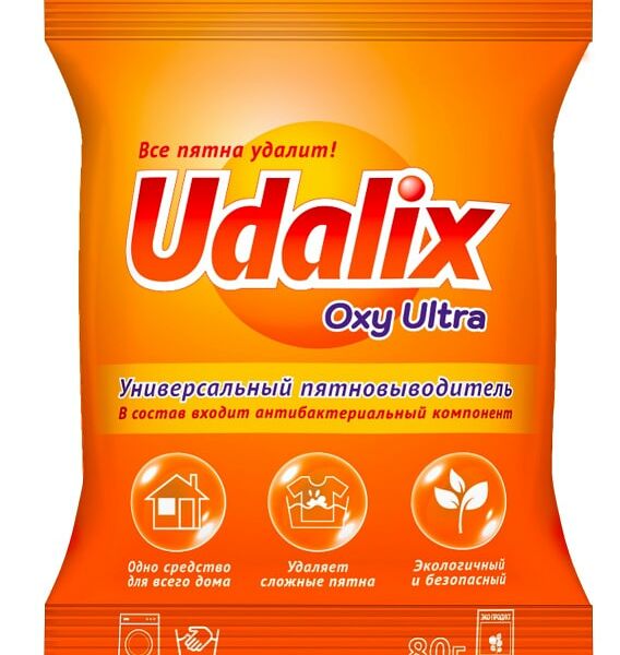 Пятновыводитель Udalix Oxi Ultra 80г