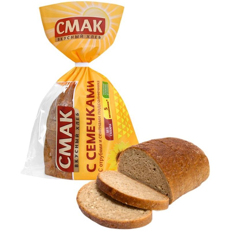 

Хлеб Смак с семечками 230 г