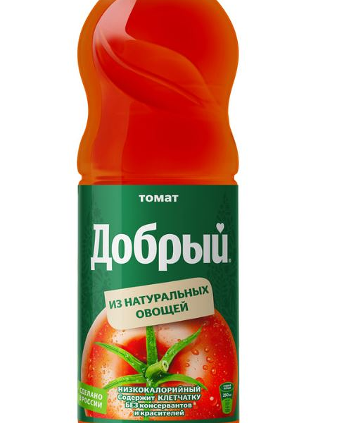 Нектар Добрый томат с сахаром и солью