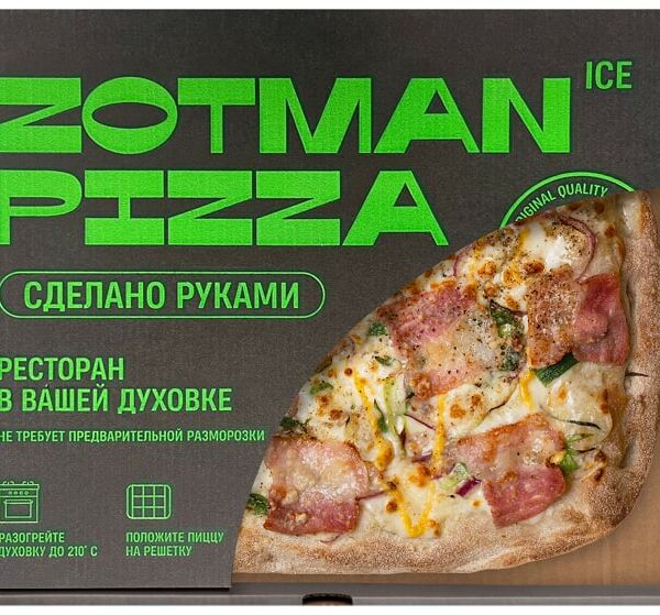 Пицца Зотман Чиз карбонара 420г