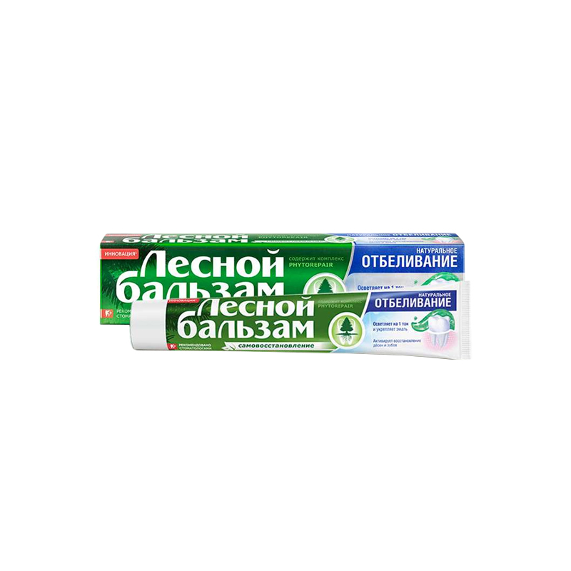 

Зубная паста Лесной Бальзам Total Комплекс Отбеливание, 150 г