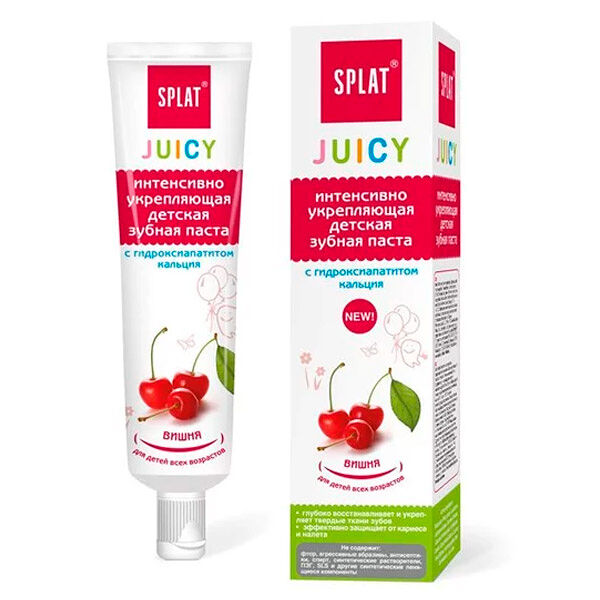 Зубная паста Splat Juicy детская вишня 35 мл
