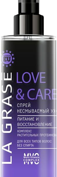 Спрей для волос La Grase Love&Сare Питание и восстановление 150мл