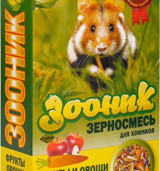 Корм для хомяков Зооник фруктовый 400 г