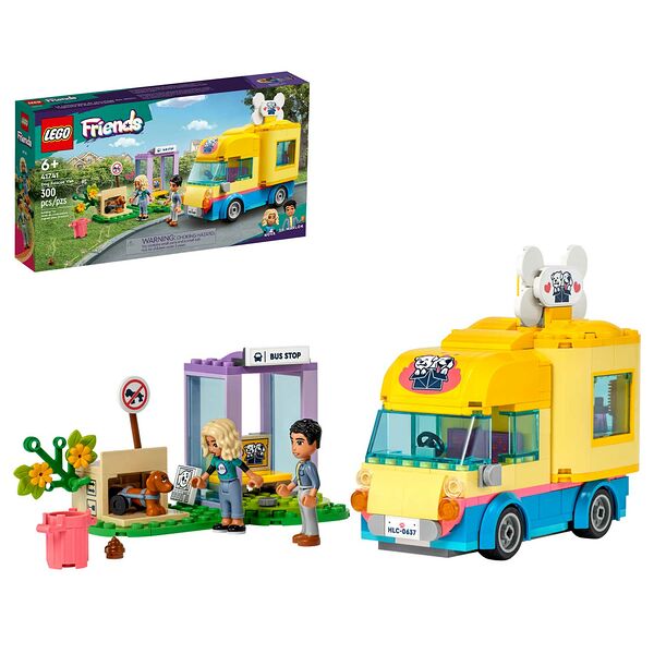 Конструктор Lego Спасательный фургон для собак 41741