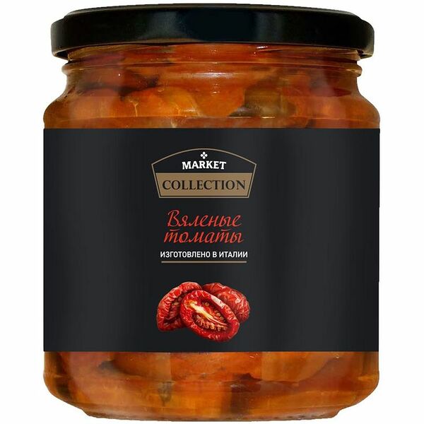 Томаты вяленые в подсолнечном масле Market Collection, 280г