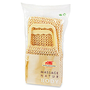 Мочалка-пояс Riffi массажная вязаная, 90.5 см