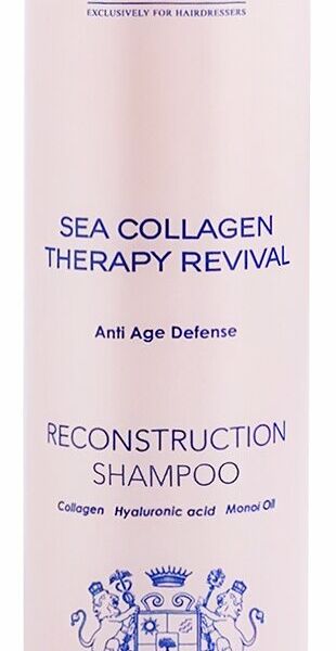 BOUTICLE Шампунь для волос коллагеновый Sea Collagen Therapy восстанавливающий, 300 мл