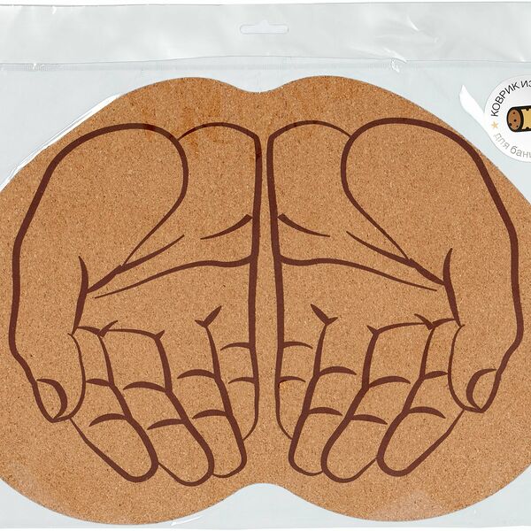 Коврик универсальный Банные штучки деревянный 43х30 см