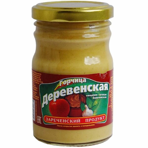 Горчица Зареченский продукт Деревенская, 200г