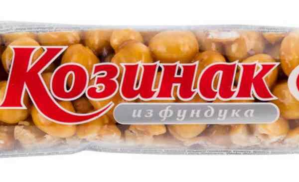 Козинак из фундука Азовская кондитерская фабрика