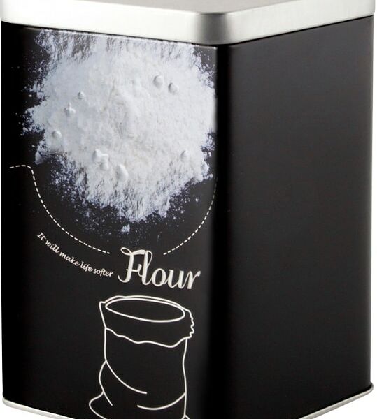 Банка Mallony Мука для сыпучих продуктов с крышкой 1л