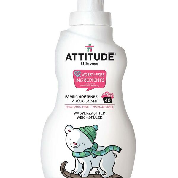 ATTITUDE Смягчитель для стирки гипоаллергенный без запаха 40 стирок