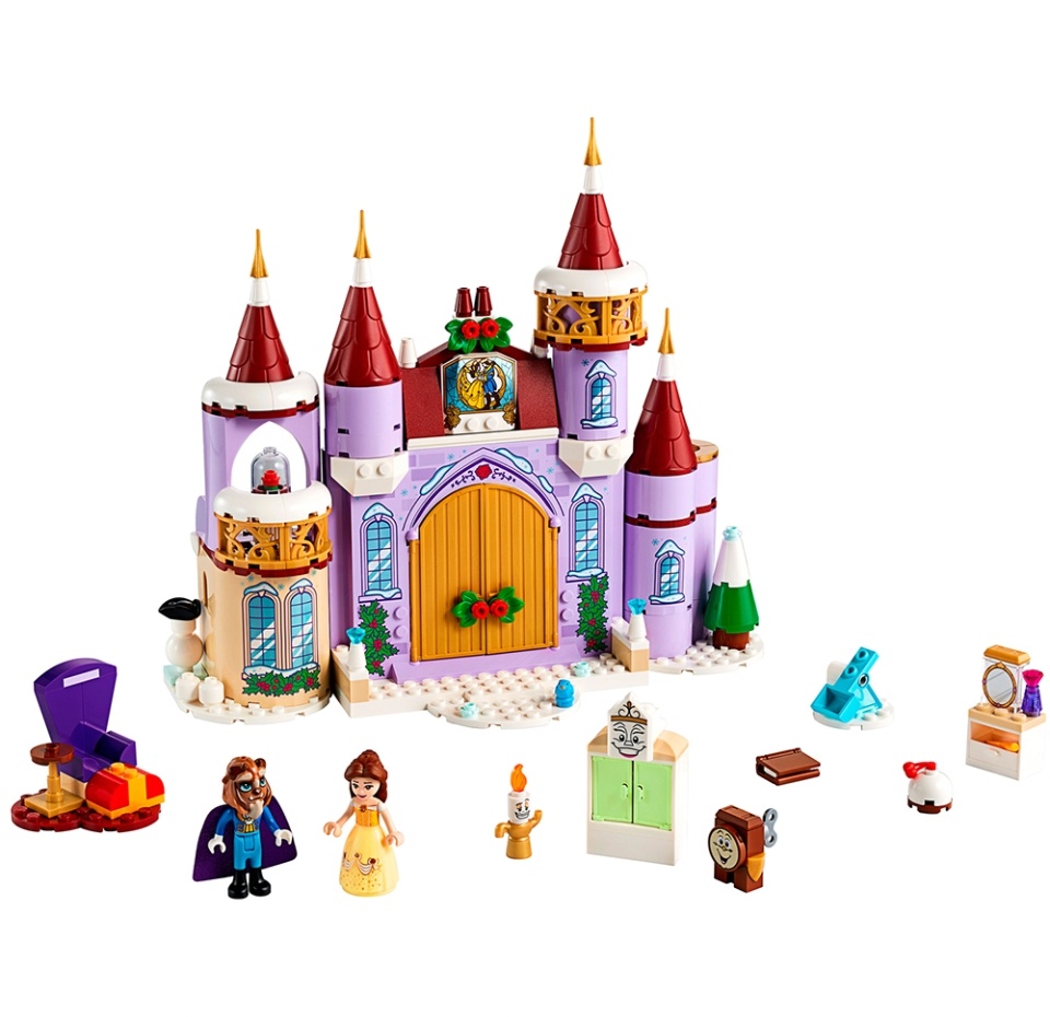 

Конструктор Lego Зимний праздник в замке Белль 4+, 1 шт