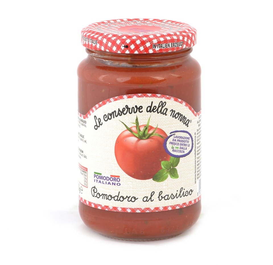 

Соус томатный с базиликом, Le conserve della nonna 350 г