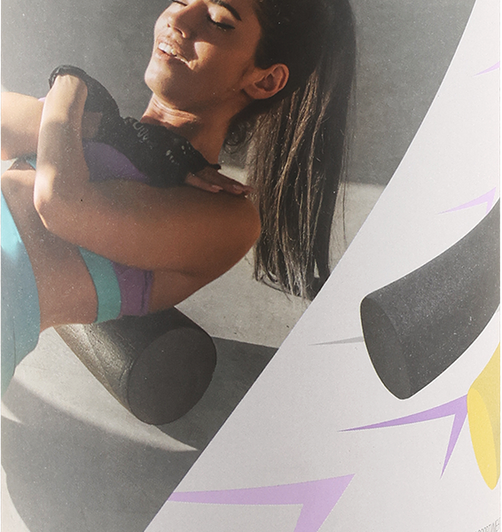 Валик для фитнеса ACTIWELL 45x10см, Арт. TC2110225