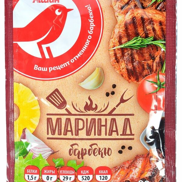 Маринад для барбекю АШАН Красная птица