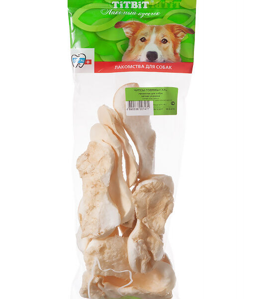 TiTBiT Чипсы говяжьи XXL