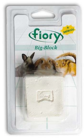 Био-камень Fiory Big Block с селеном для грызунов