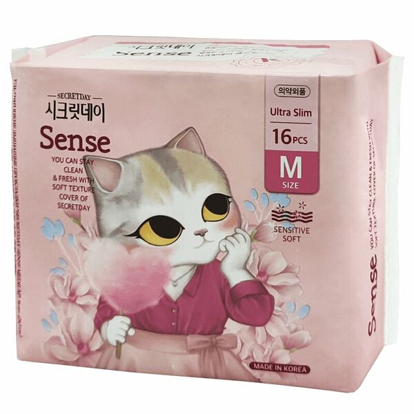 Прокладки Secretday Sense 16 шт размер M ультратонкие