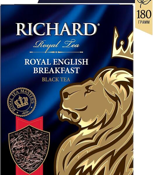 Чай RichardRoyal Enlgish Breakfast черный 180г
