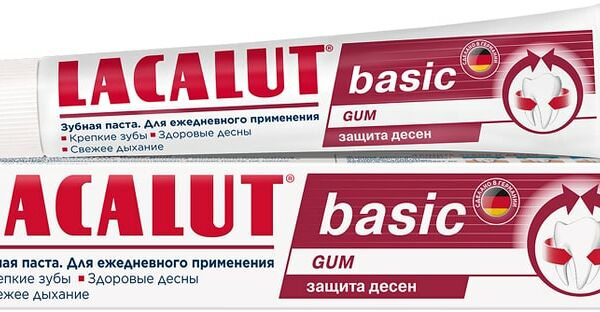 Зубная паста Lacalut Basic Gum 75мл