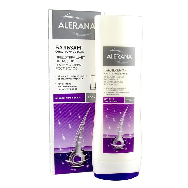 Бальзам-ополаскиватель для волос Alerana для всех типов волос